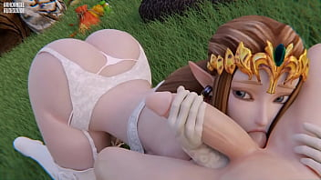Legend of Zelda, анимированное 3D порно, подборка