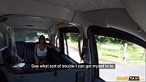 Fake Taxi Sexy Brunette Princess Jas and her big tits fucked under the sun